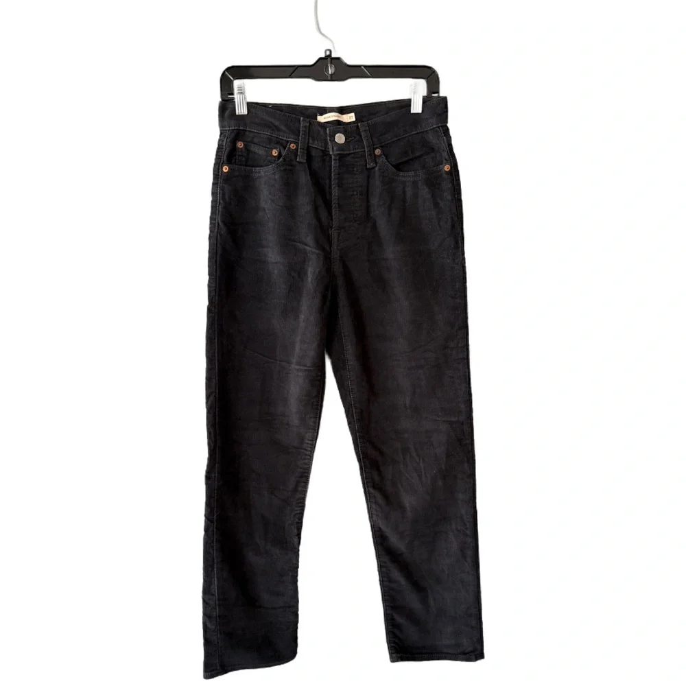 Levi’s Black Corduroy Pants Size 30‎ / Straight Fit